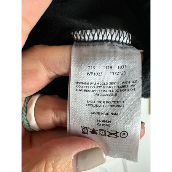 Columbia Womens Black Fleece Vest Size MP - Picture 3 of 4